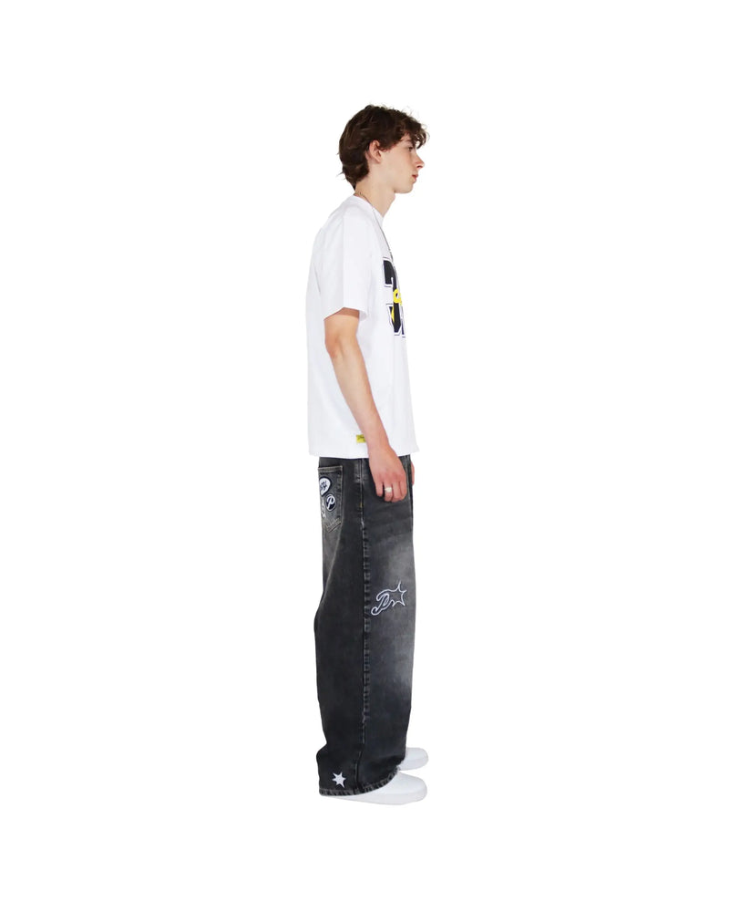 harajuku project denim jeans y2k mens vintage baggy womens low rise black straight 2024 new wide leg pants trousers streetwear unique jeans style 4924