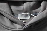 High Street Letter Foam Skull Vintage Fleece Hooded Hoodies Men And Wo