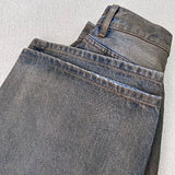 Yellow clay batik coated jeans