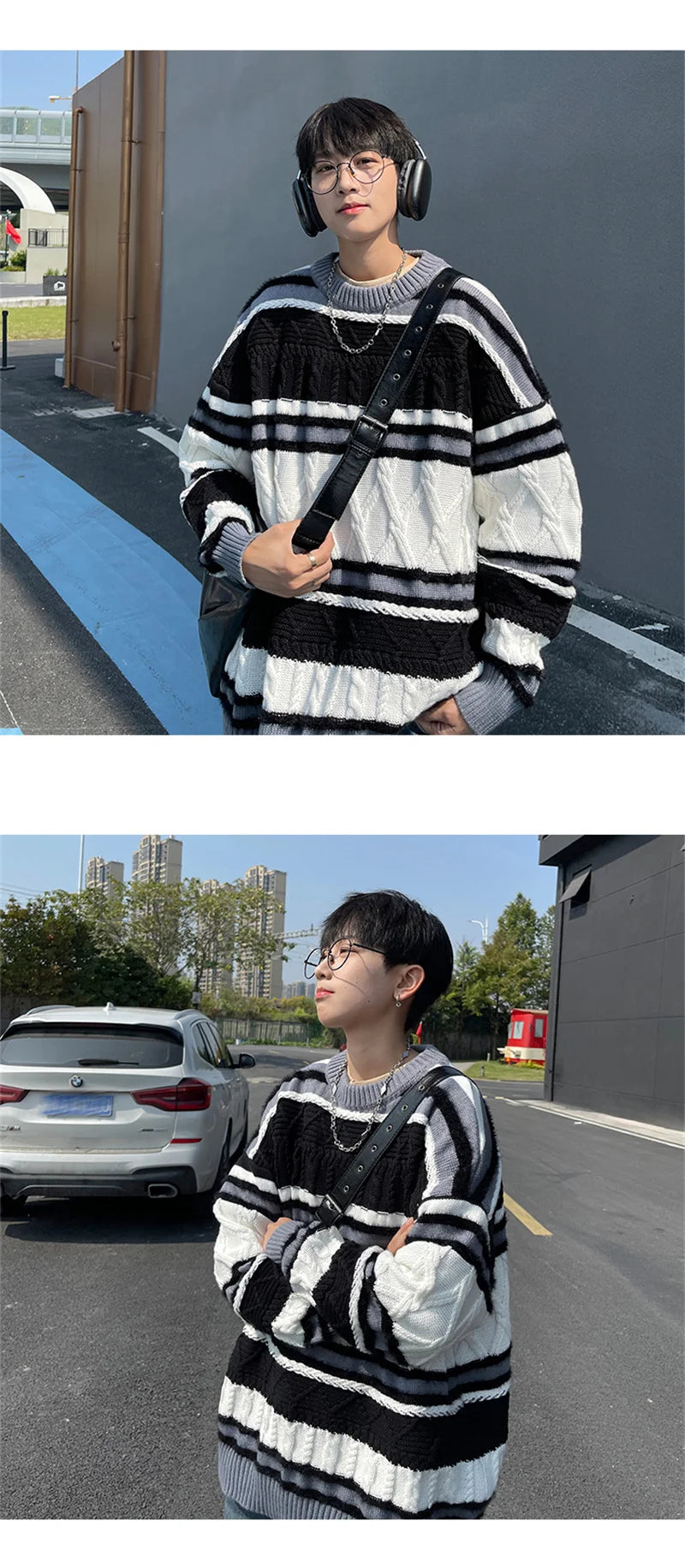 unisex flame knitwear, statement piece, trendy streetwear apparel for men and women