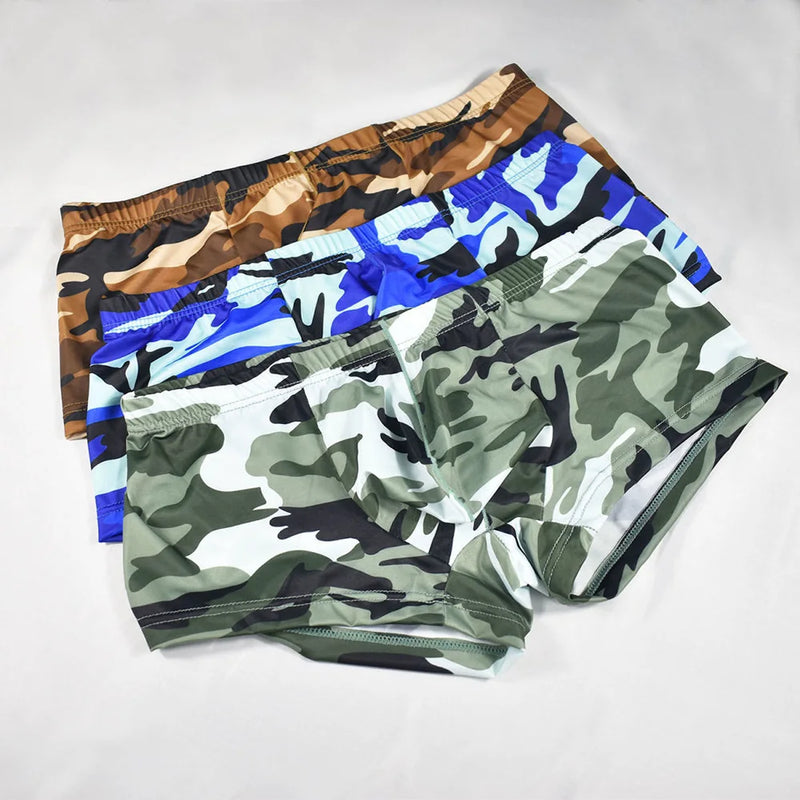 Mens Camouflage Vest Boxer Shorts Two-Piece Suit Summer Home Breathable Casual Simple Comfortable Two-Piece Suit Men'S Clothing