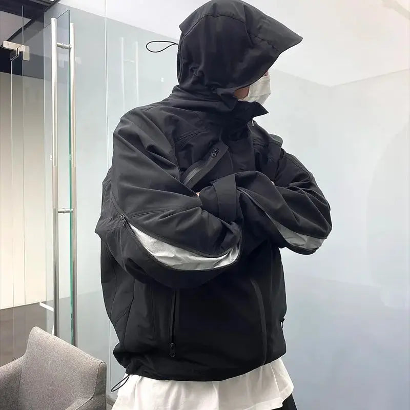 Undermycar Deconstruction Function Men's and Women's Charge Coat