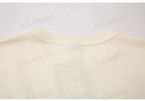 Y2k Chrome logo – Men Short Sleeve T Shirts Thorn Letter Print Tshirt High Str