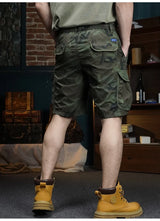 summer cargo shorts mens loose five pocket multi pocket outdoor motorcycle camouflage pants mens shorts unique cargo style 975