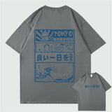 Anime Aesthetic Shirt – Men Hip Hop Streetwear T Shirt Japanese Kanji Cartoon – Edgy Streetwear for All Genders