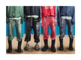 rrr123 brand fashion high street heavyweight best quality cotton washed distressed drawstring casual sport pants unique default style 6135