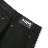 mens black baggy jeans dragon embroidered straight jeans streetwear hip hop loose trousers male luxury designer denim pants 1 unique jeans style 1808