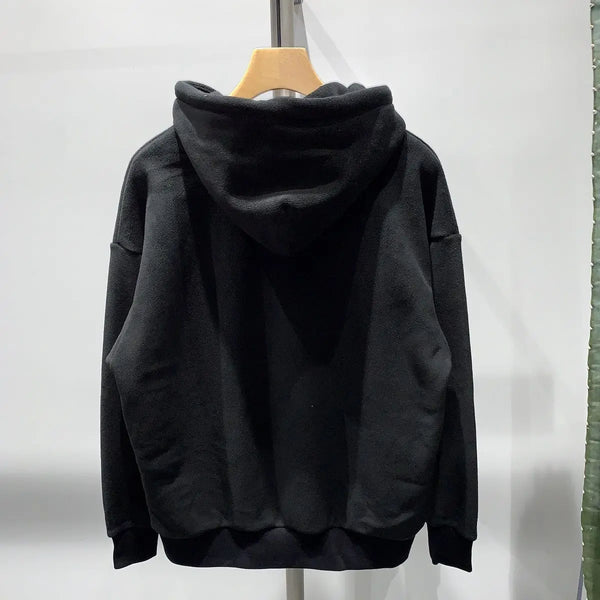 techwear flame hoodie for men, oversized streetwear fit with bold knit design, mens fashion layer for modern streetwear colle