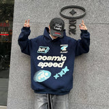 Retro Oversized Sportswear Fashionable Luxury Brand Revived King Print