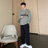 Korean Basic Ins Solid Color Stand-up Collar Vest for Men Autumn and Winter Thickened Versatile Y2K Warm Sleeveless Jacket