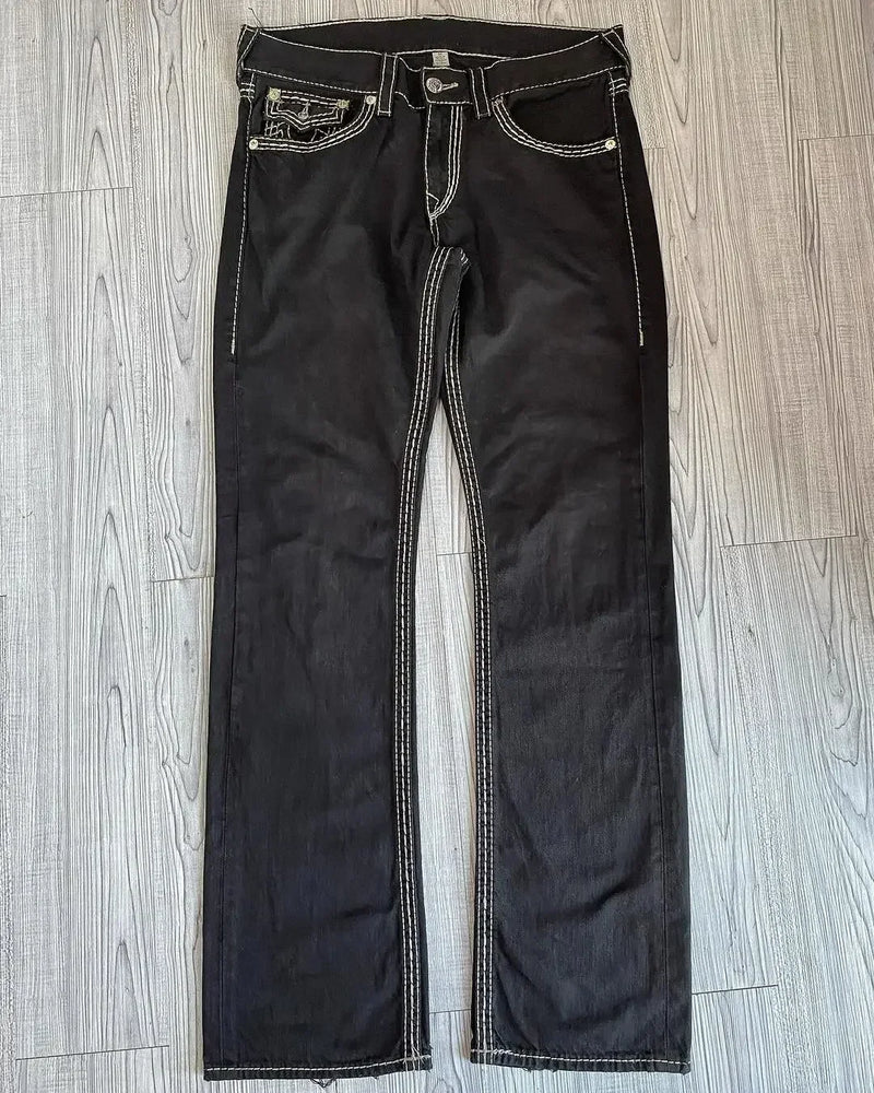 vintage jeans new embroidered jeans street casual denim hip hop gothic y2k pants couples high waist straight leg wide leg jeans denim street jeans