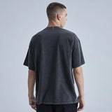 Skatercore Top – Rainbowtouches Washed Mens Oversized T Shirt Vintage – Urban Streetwear for Men & Women