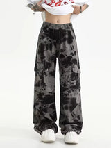 y2k american retro sweatpants design stripes loose hip hop casual versatile trousers casual sports style pants man sweatpant streetwear sweatpants