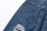 distressed skinny flared micro flare jean for mens mesh big destroyed ripped denim jeans hip hop biker jeans pants male unique jeans style 1331