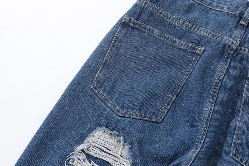 distressed skinny flared micro flare jean for mens mesh big destroyed ripped denim jeans hip hop biker jeans pants male unique jeans style 1331