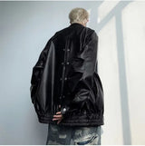 minimalist streetwear jacket, bold fashion piece, aesthetic