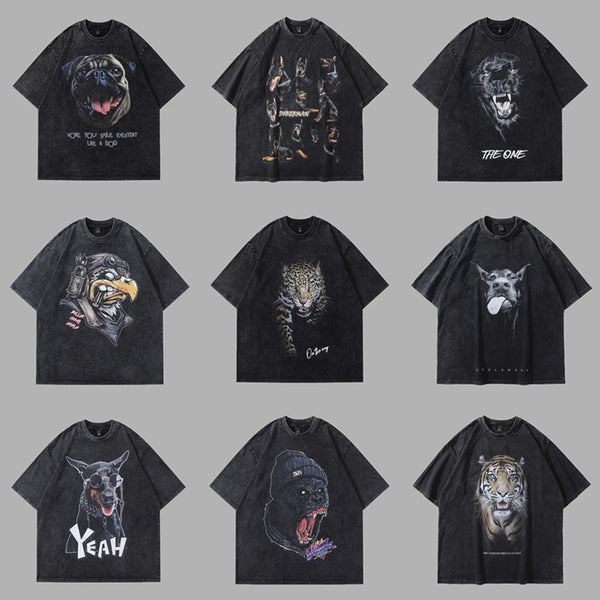 Y2k Graphic tee – Frog Drift Fashion Streetwear Best Quality Animal Graphics P