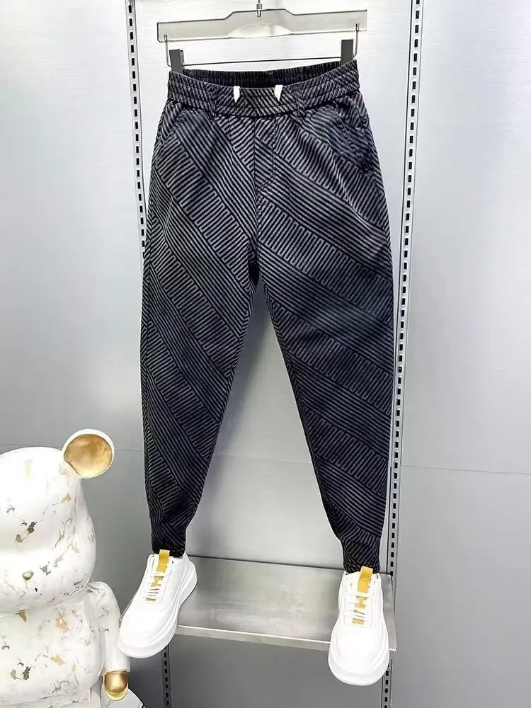 black cargo sweatpants twill printing skinny harem pants outdoor slimline jogger pant high quality streetwear brand clothing unique joggers style 1640