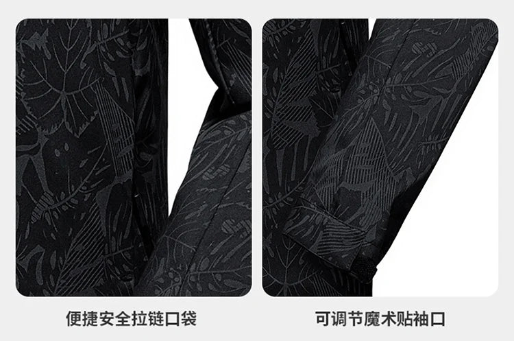 Waterproof Mens Mountaineering Jacket Casual Lightweight 2024 Autumn A