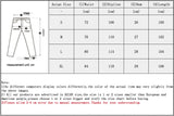 fashion cargo pants adjustable belts waist with side pockets joggers streetwear pant unisex casual loose straight baggy trousers unique joggers style 364