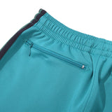 sea blue casual pants men woman loose comfortable side edge weaving stripe embroidery drawstring joggers sweatpants unique joggers style 5252
