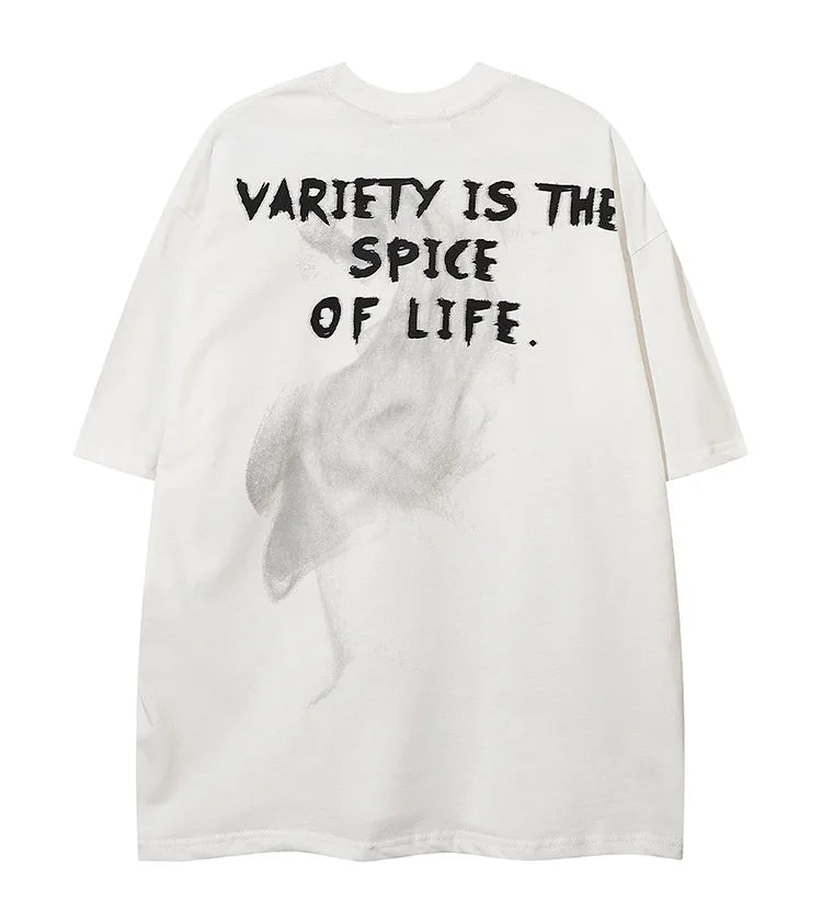 Vaporwave Aesthetic print tee – Aolamegs Men Oversized T Shirts Anime Cartoon Character Grap