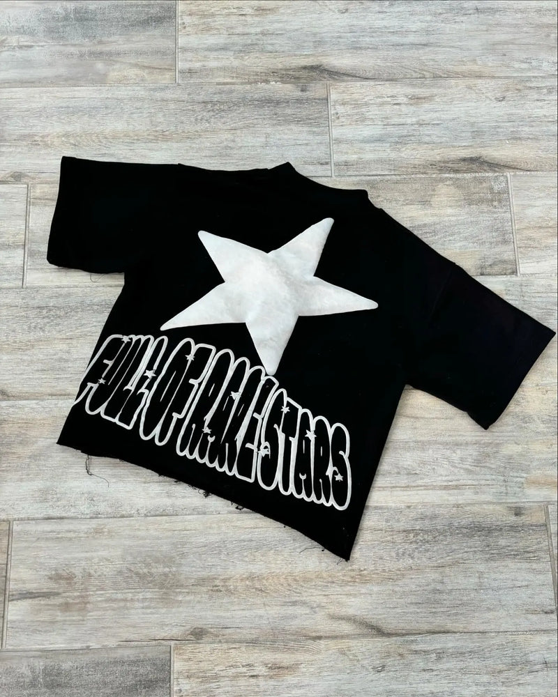 Gothic Tribal flame – Harajuku All Cotton Oversized T Shirt Women Clothes Men Clot