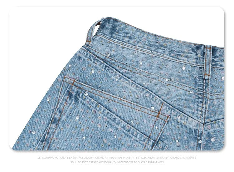 AC Hot Drill Design Jeans