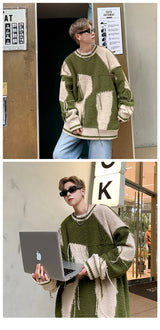 retro street knitwear, high-street look, trendy streetwear apparel for men and women