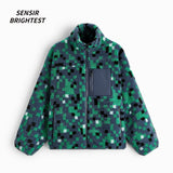 Leather Panel Streetwear Jacket Daily Fit Staple