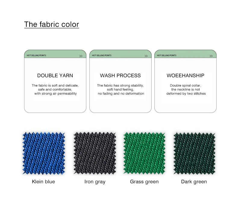 Spring Summer New Products Fried Color Wash Water Gradient Color Loose Short-sleeved Casual Basic Bottoming Round Neck