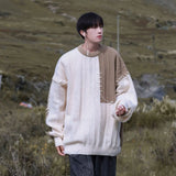 techwear flame hoodie for men, oversized streetwear fit with bold knit design, mens fashion layer for modern streetwear colle