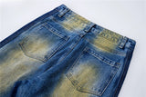 2024 hip hop ripped jeans y2k american style destroyed hole baggy denim pants wash vintage retro jean hipster unique jeans style 5483