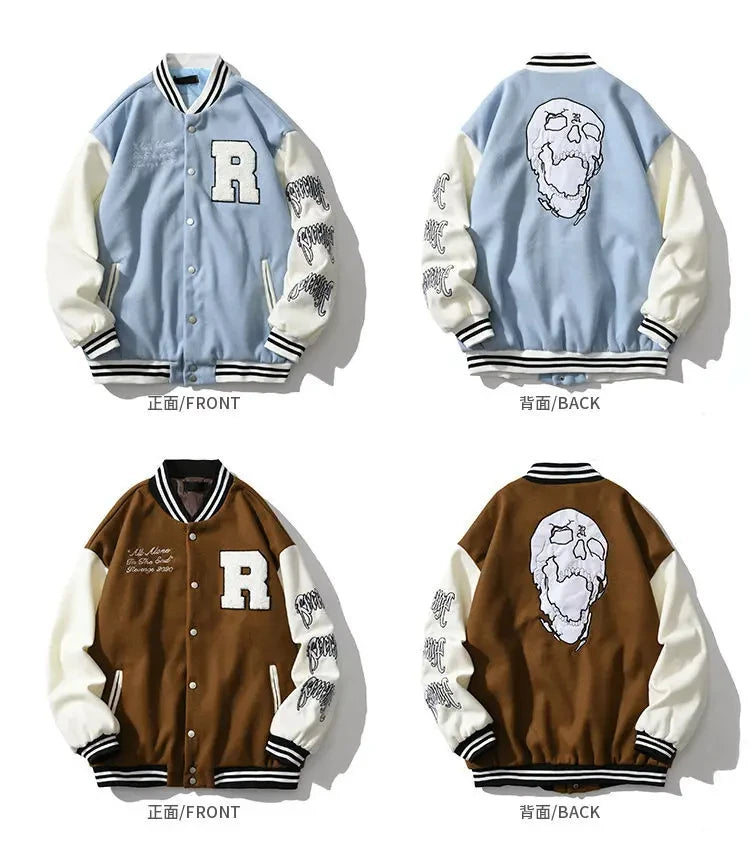 Minimalist puffer vintage streetwear graffiti oversized