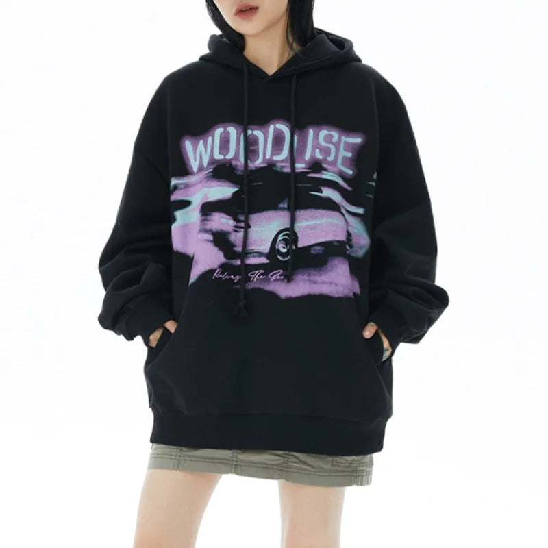trapwear aesthetic drop featuring men harajuku printed hoodie sweatshirts new casual streetwear hooded tops pullover autumn loose hiphop hipster pullovers hoodies