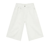 men summer streetwear fashion loose casual wide leg denim calf length jeans pants male vintage jeans baggy hosen pants unique jeans style 1515