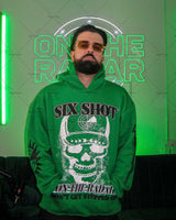 2023 New American Gothic Trend Devil Letter Print Oversized Hoodie Men
