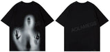 Trapwear Graphic tee – Men Y2K Oversize T Shirts Punk Gothic Unreal Figure Sos Grap