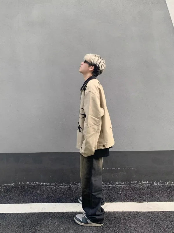 double-layer urban hoodie, modern streetwear, for men, fall streetwear outfit, oversized style, layered fashion, modern aesthetic
