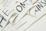 New 24ss SM Brand Fashion Graffiti Style Letter Print Best Quality Cotton Oversized Loose Long Sleeve Sweatshirt T-Shirt