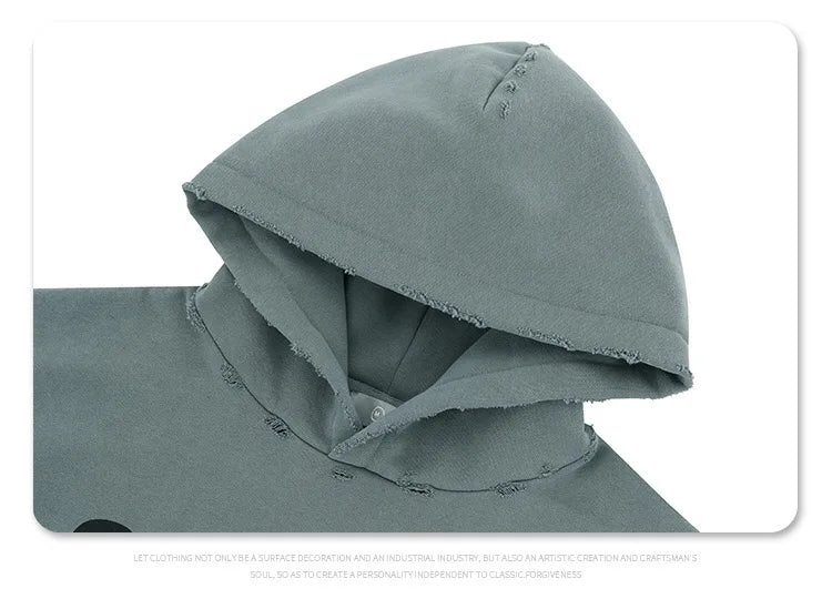 Y2K flame print hoodie with a bold streetwear silhouette