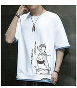 Y2k Aesthetic piece – New Mens Harajuku T Shirt Japan Graphic Hot Sale Cartoon Cas
