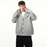 minimalist knit jumper, daily wear essential, trendy urban fashion top for men, layered streetwear look