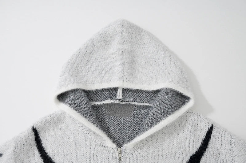fire graphic sweater, 2025 fashion trend, cozy fashion fit, stylish street outfit, modern aesthetic appeal