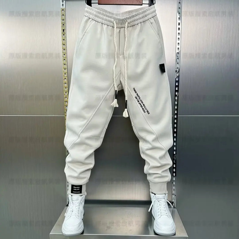 sweatpants mens pants sport trousers for men wide pants man gym man big size american style autumn winter korean mens clothing relaxed fit joggers