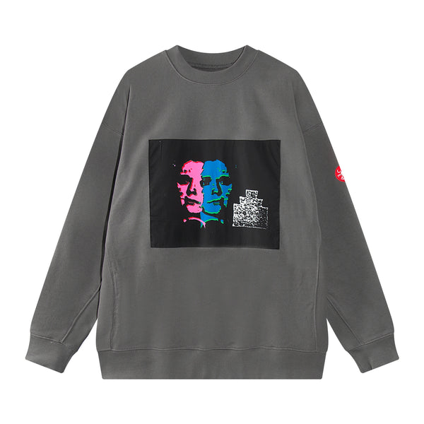 loose fit o-neck sweater, daily wear knit, cozy fashion fit, stylish street outfit, modern aesthetic appeal