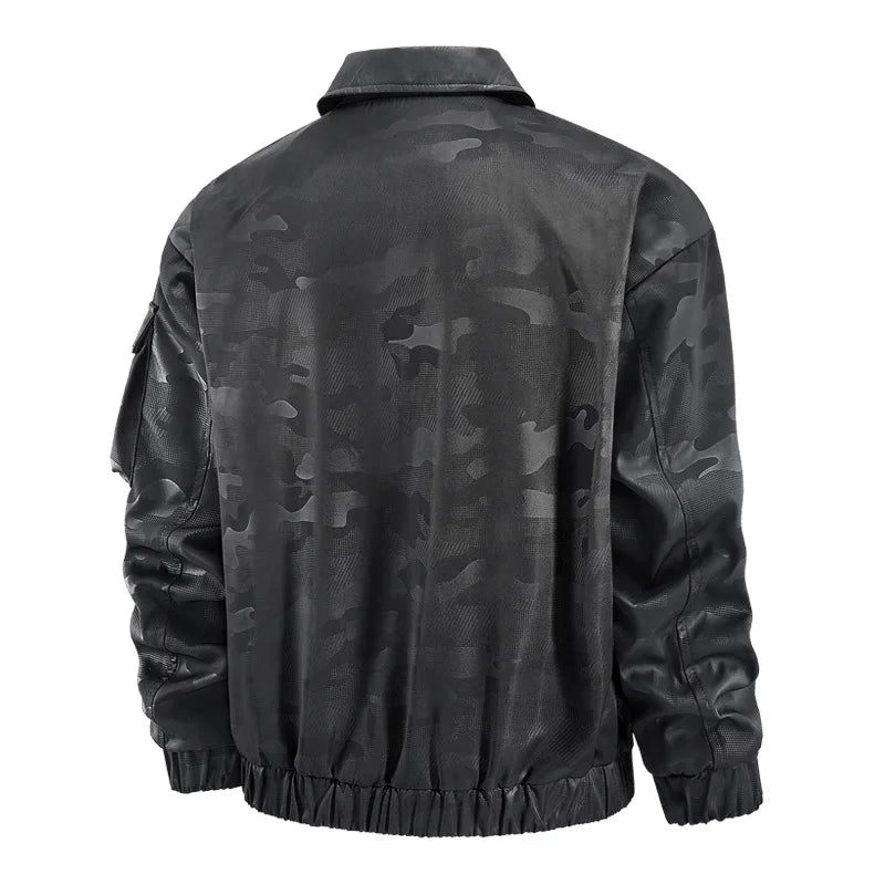 grunge oversized outerwear, photo-ready streetwear, men's streetwear fashion, oversized urban jacket, high quality cold-weath