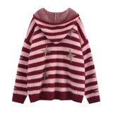 y2k knitted sweater, photo-ready sweater, cozy fashion fit, stylish street outfit, modern aesthetic appeal