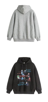 Money-motivated hoodie with luxury streetwear appeal