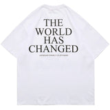 Harajuku Oversized Shirt – Aolamegs Men Horror Hand Earth Printed T Shirt Summer Gothic – Modern Streetwear for Everyone